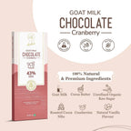 Aadvik Goat Milk Chocolate - Cranberry - Distacart