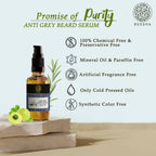 Buddha Natural Anti Grey Beard Serum Oil - Distacart