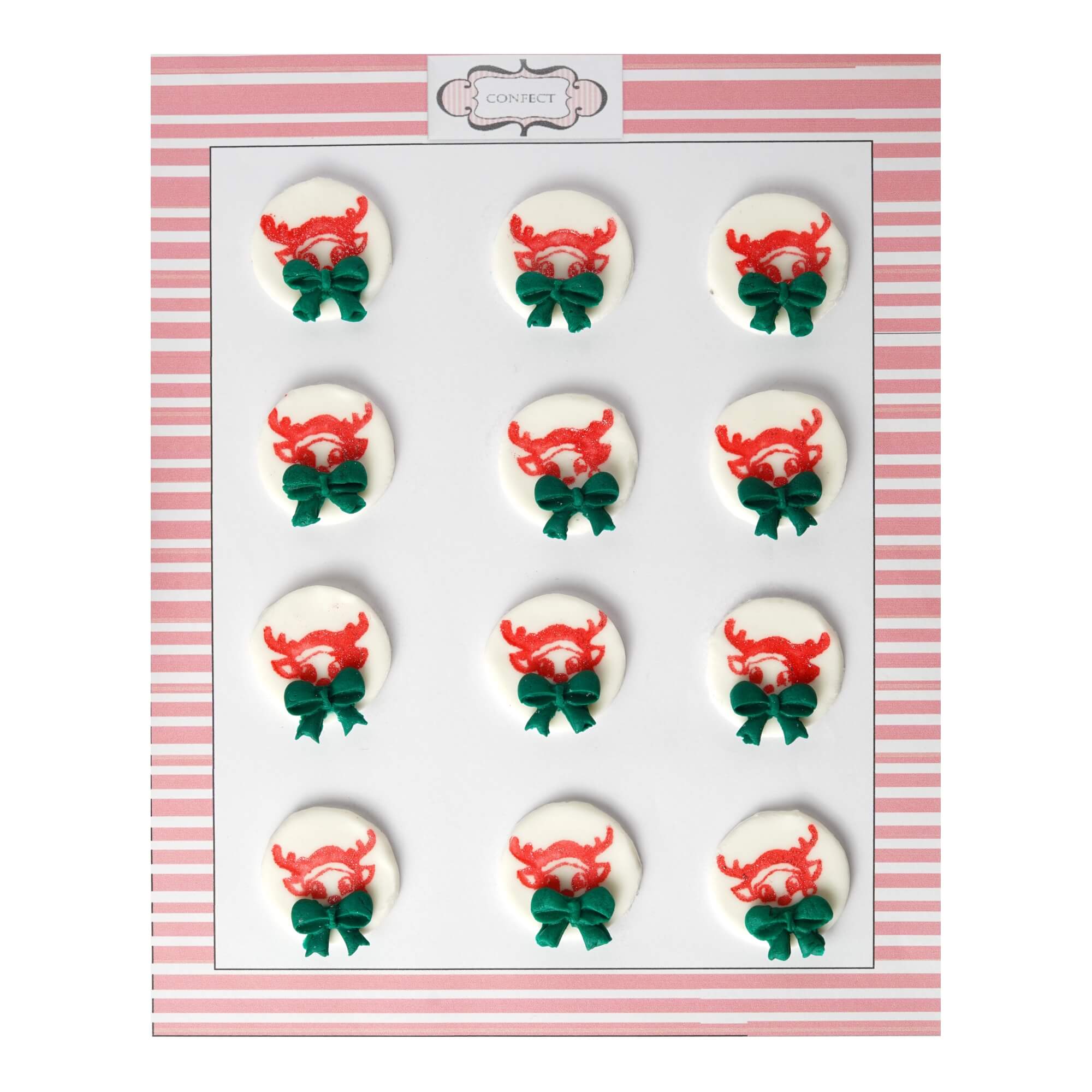confect christmas reindeer red green cc 29 60 gms