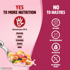 Saffola Muesli Fruit & Nut Berry Crunch with Flavour Pops - Distacart