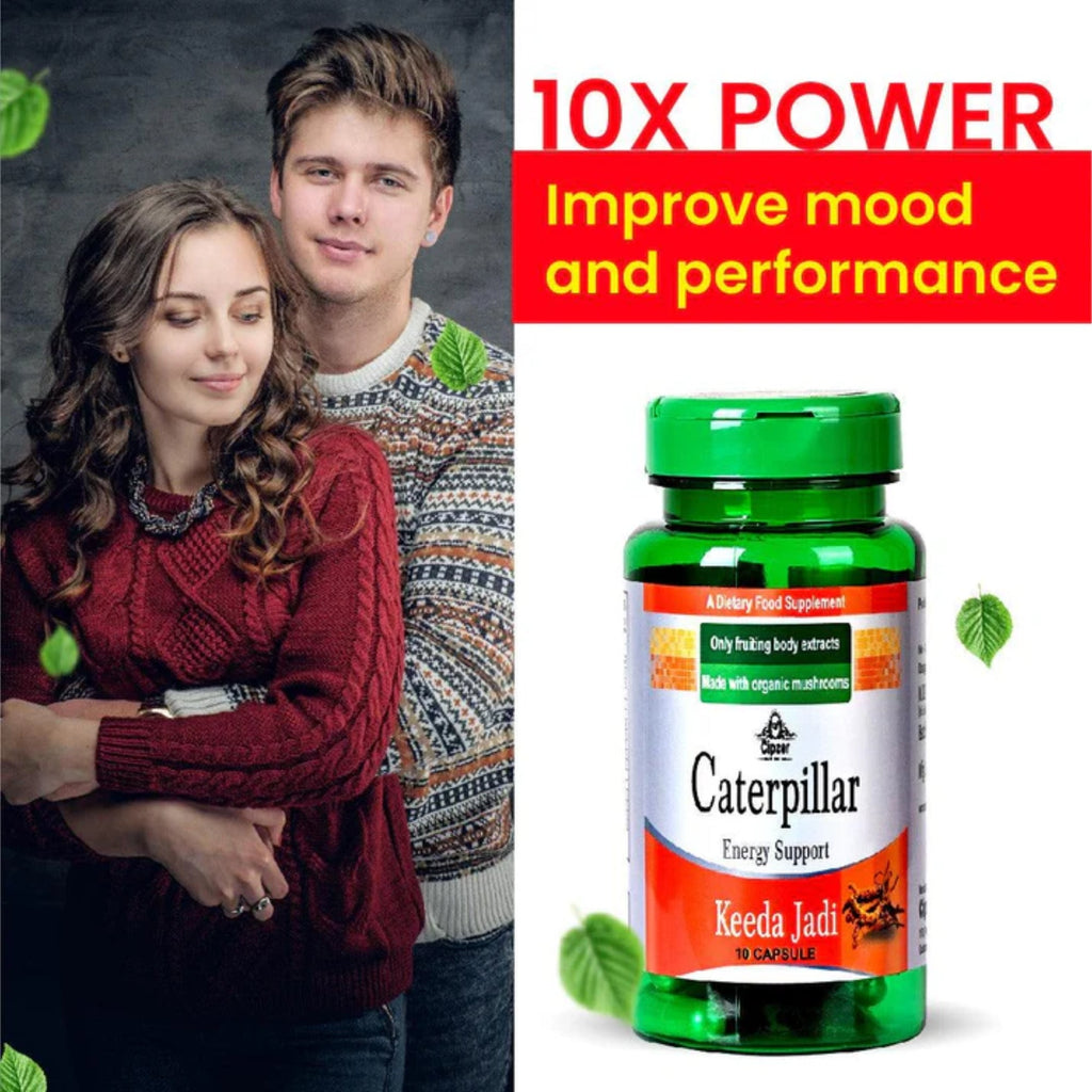 Cipzer Caterpillar Keeda Jadi Capsules - Distacart