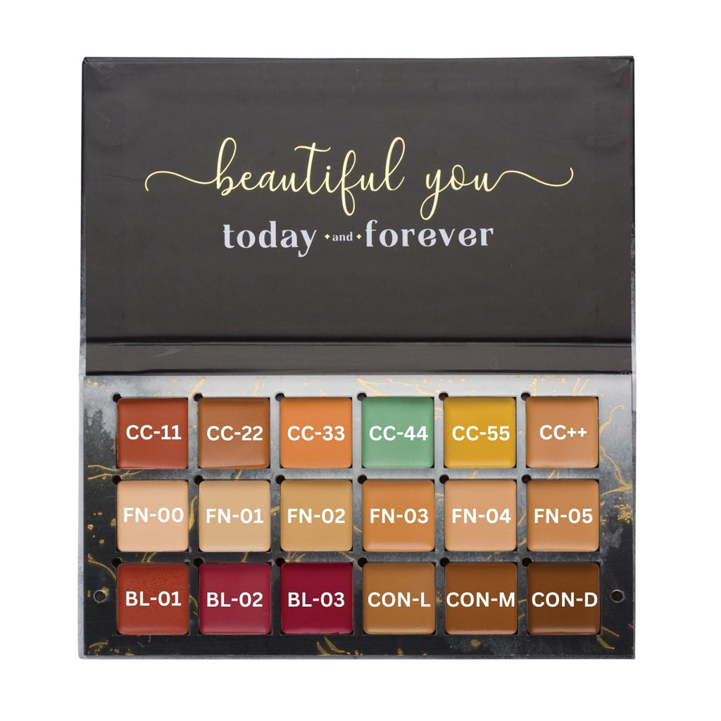 Aflairza One for All Palette Refills-Individual Refills for Foundation, Concealer, Blush & Contour