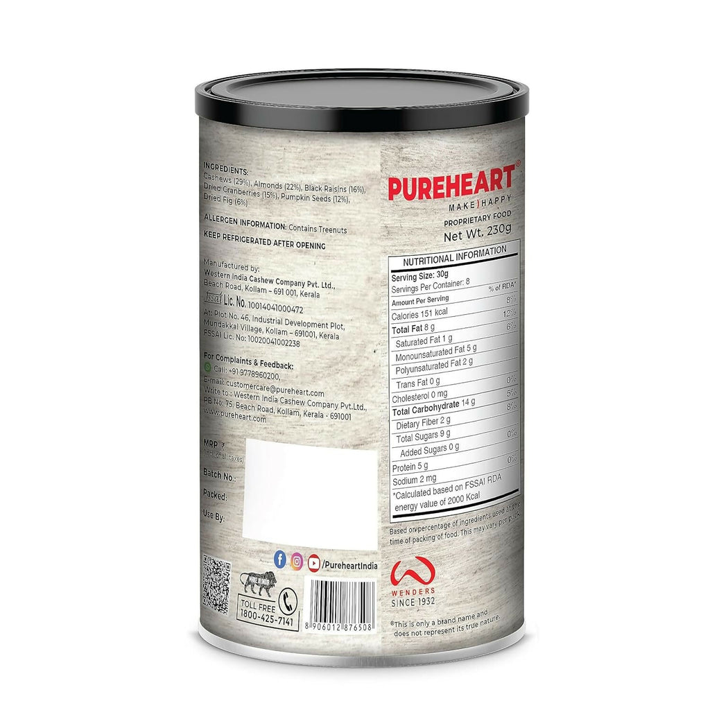 Pureheart Nutmix Fruit & Nuts Dry Fruits - Distacart