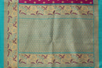 Vamika Purple Printed Art Silk Saree