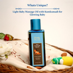 Blue Nectar Baby Oil with Pure Kumkumadi Oil