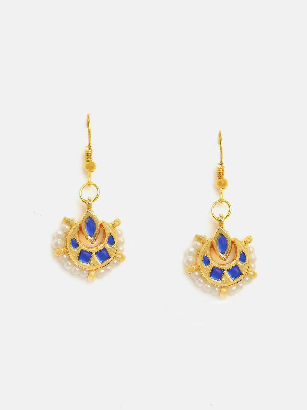 Ruby Raang Nazakat Antique Earrings - Distacart