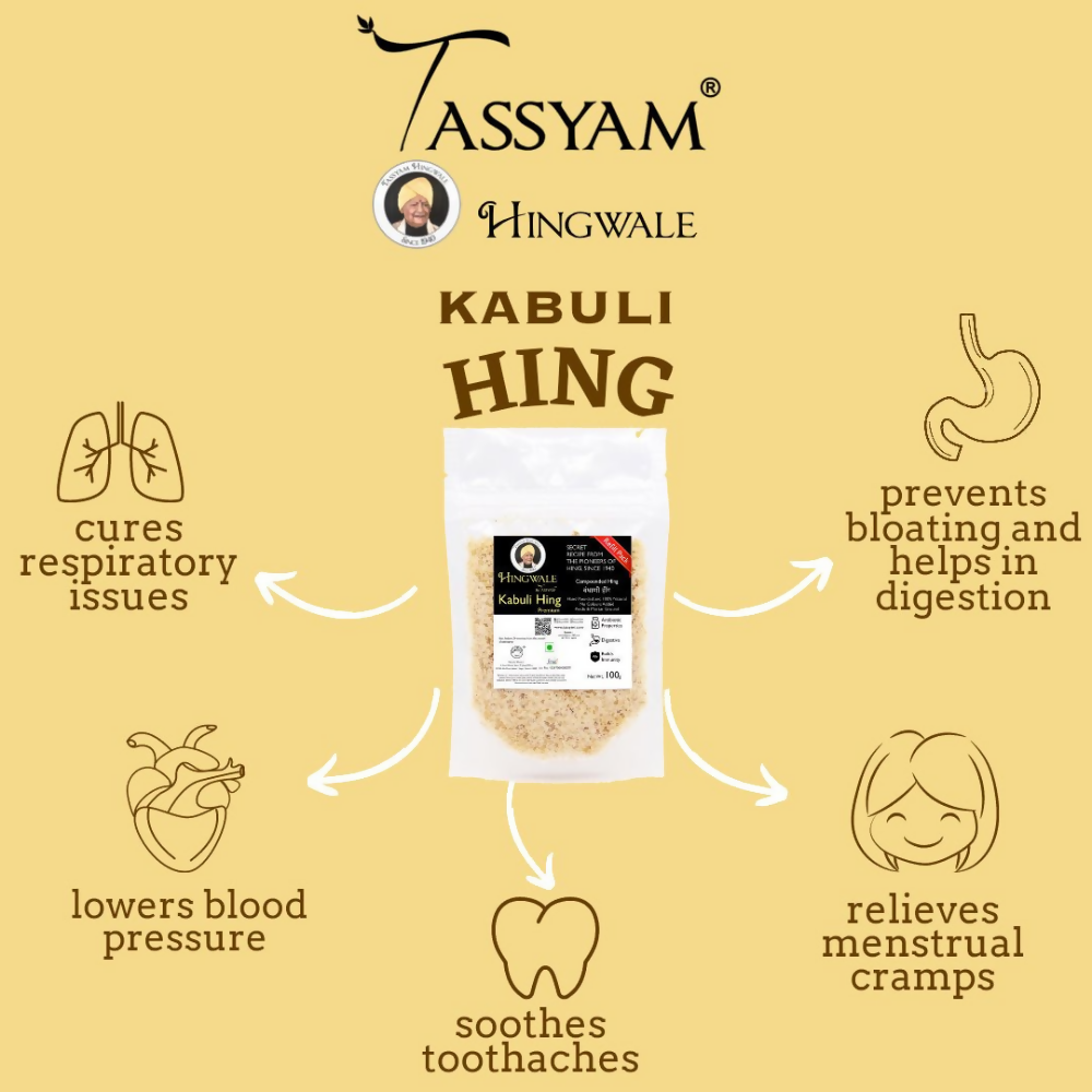 Tassyam Organics Kabuli Hing - Distacart