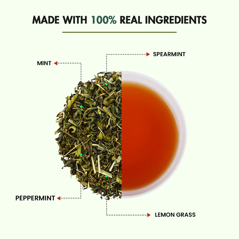 Tea Treasure Loose Leaf Supermint Tea - Distacart
