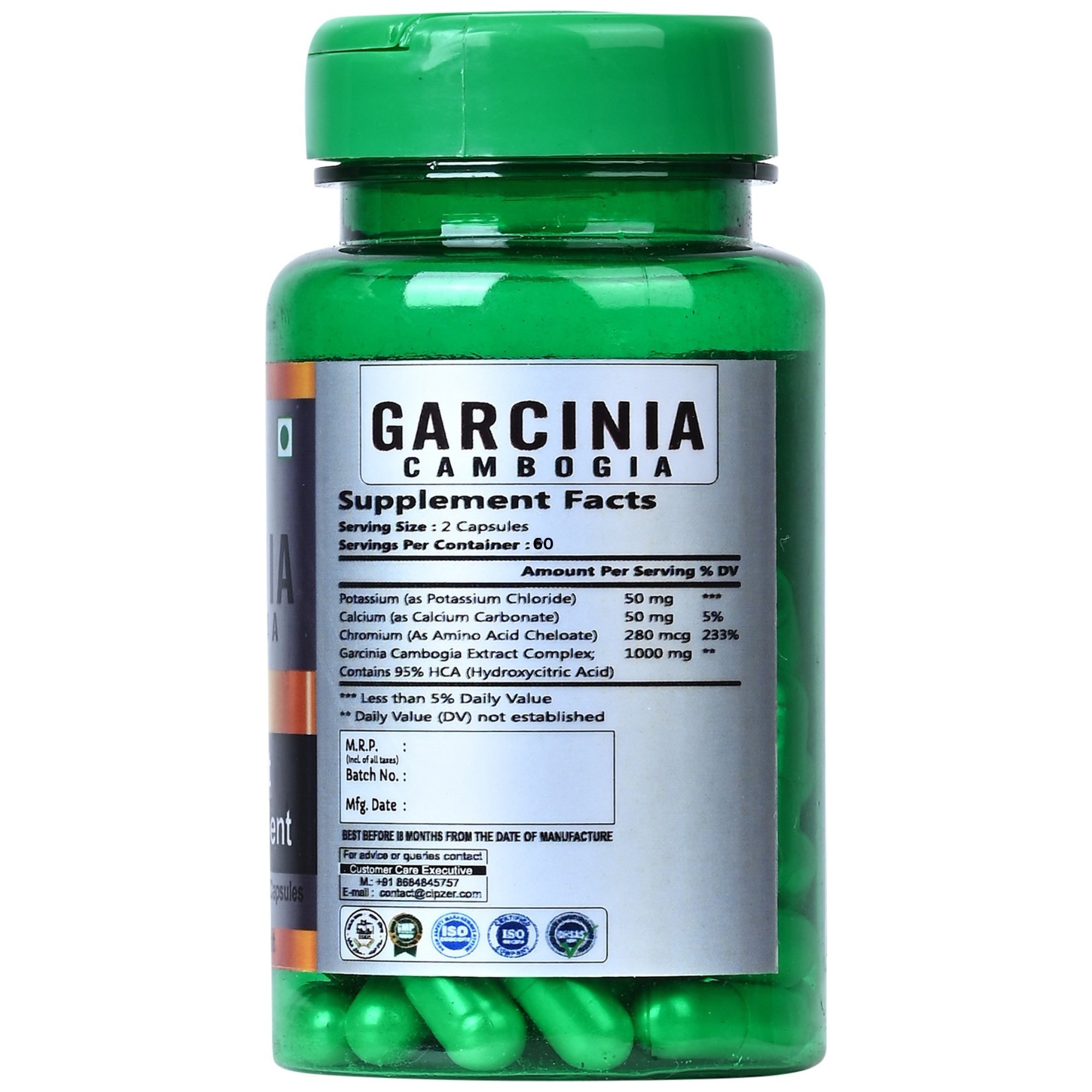 Cipzer Garcinia Capsules - Distacart