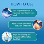 Navratna Cool Mint Fresh Talc