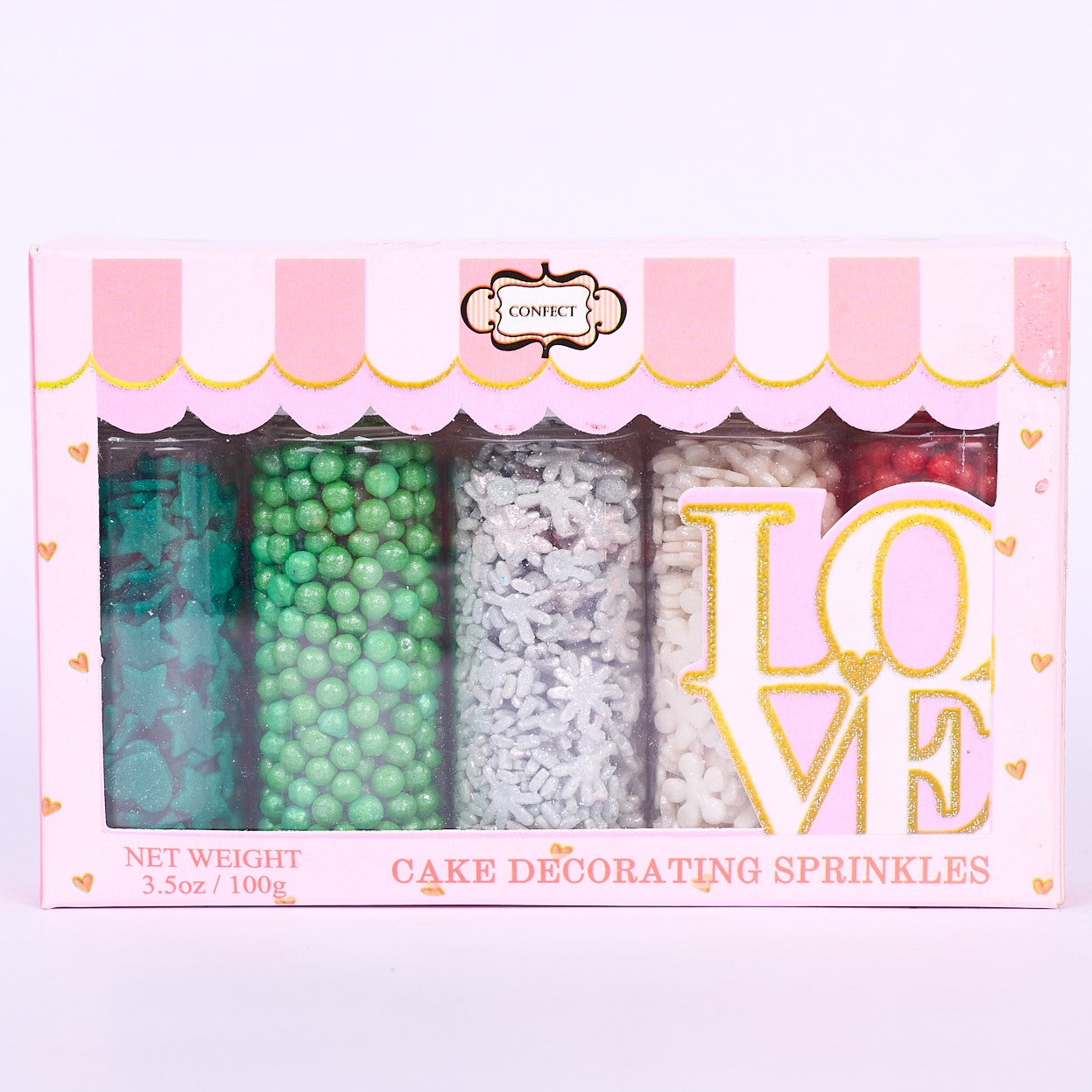 christmas sprinkles ch multipack 6 100 gms