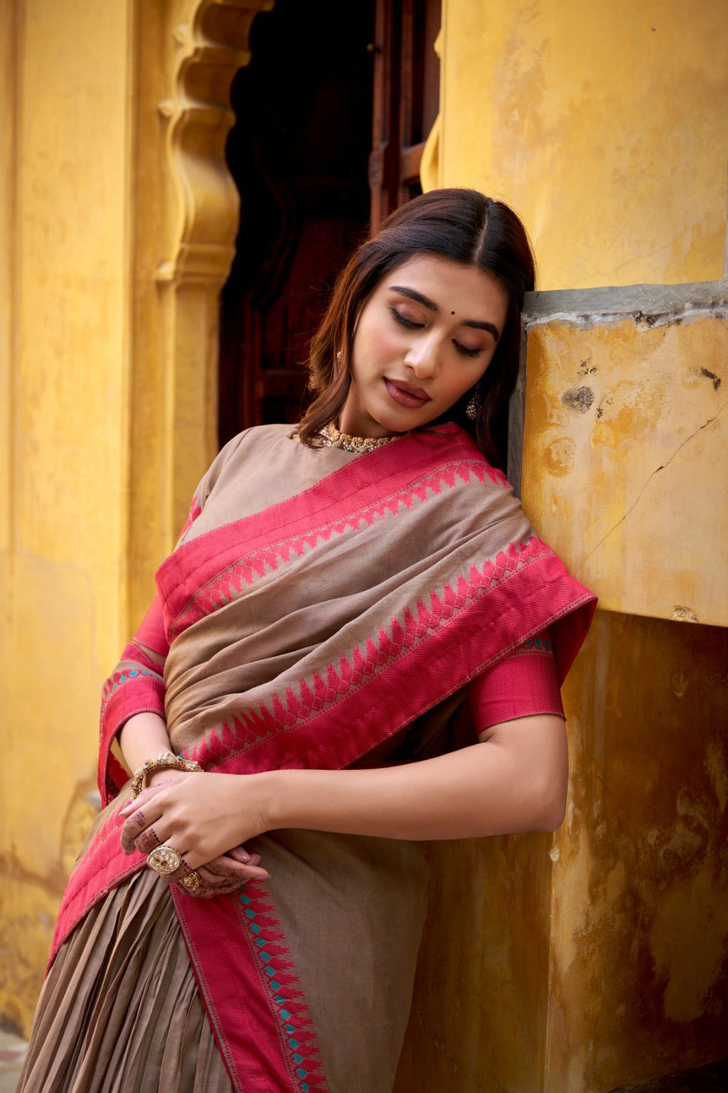 Evanik Pure Chanderi With Thread Work Lehenga Choli - Distacart