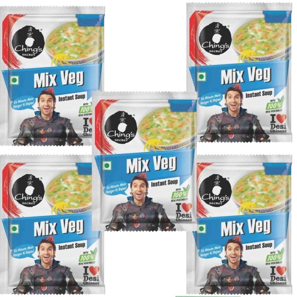 Ching's Secret Secret Mix Veg Instant Soup - Distacart