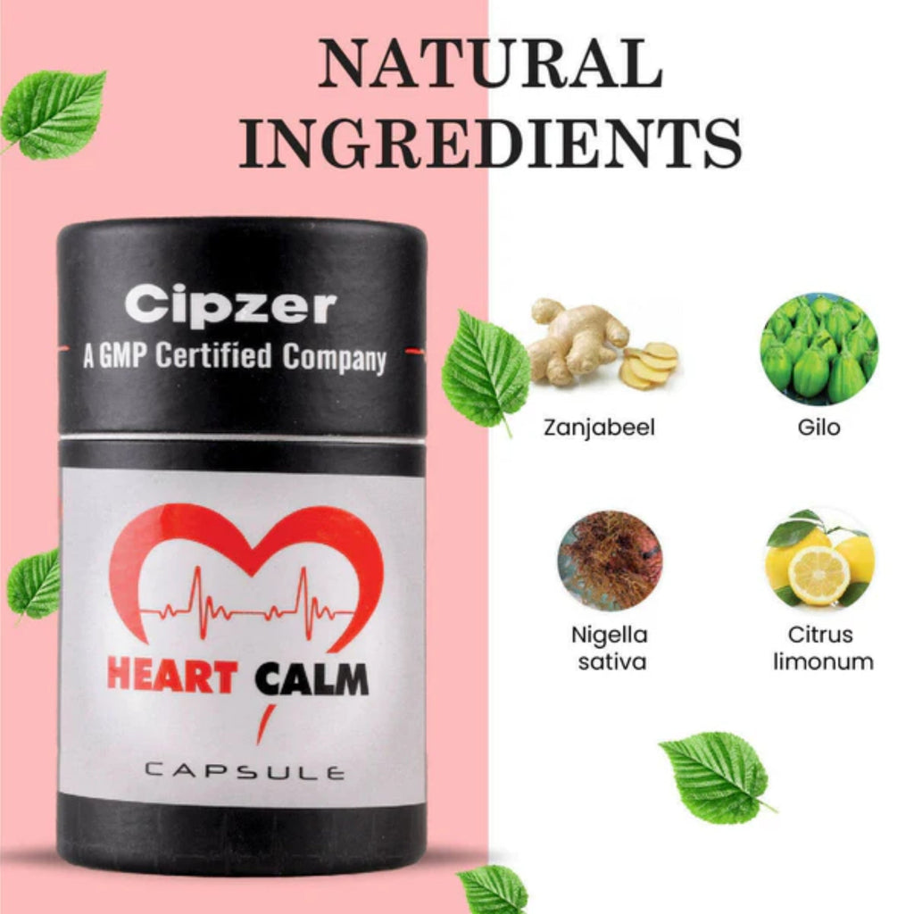 Cipzer Heart Calm Capsules - Distacart