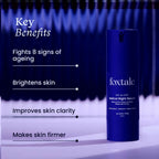 Foxtale 0.15% Beginner Friendly Retinol Night Serum, Anti-Aging, Reduces Fine Lines and Wrinkles, For Younger-looking Skin