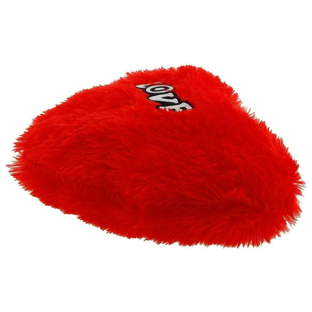 Anupam Enterprises Plush Heart Shaped Soft Stuffed Love Throw Cushion Pillows Red Color