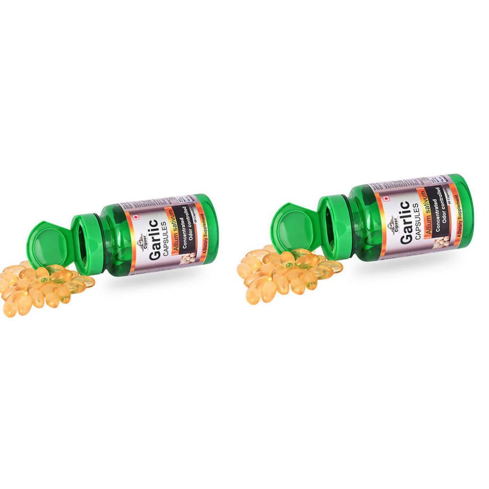 Cipzer Garlic Softgel Capsules - Distacart