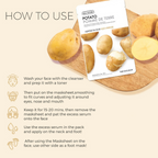 The Face Shop Real Nature Potato Face Mask - Distacart
