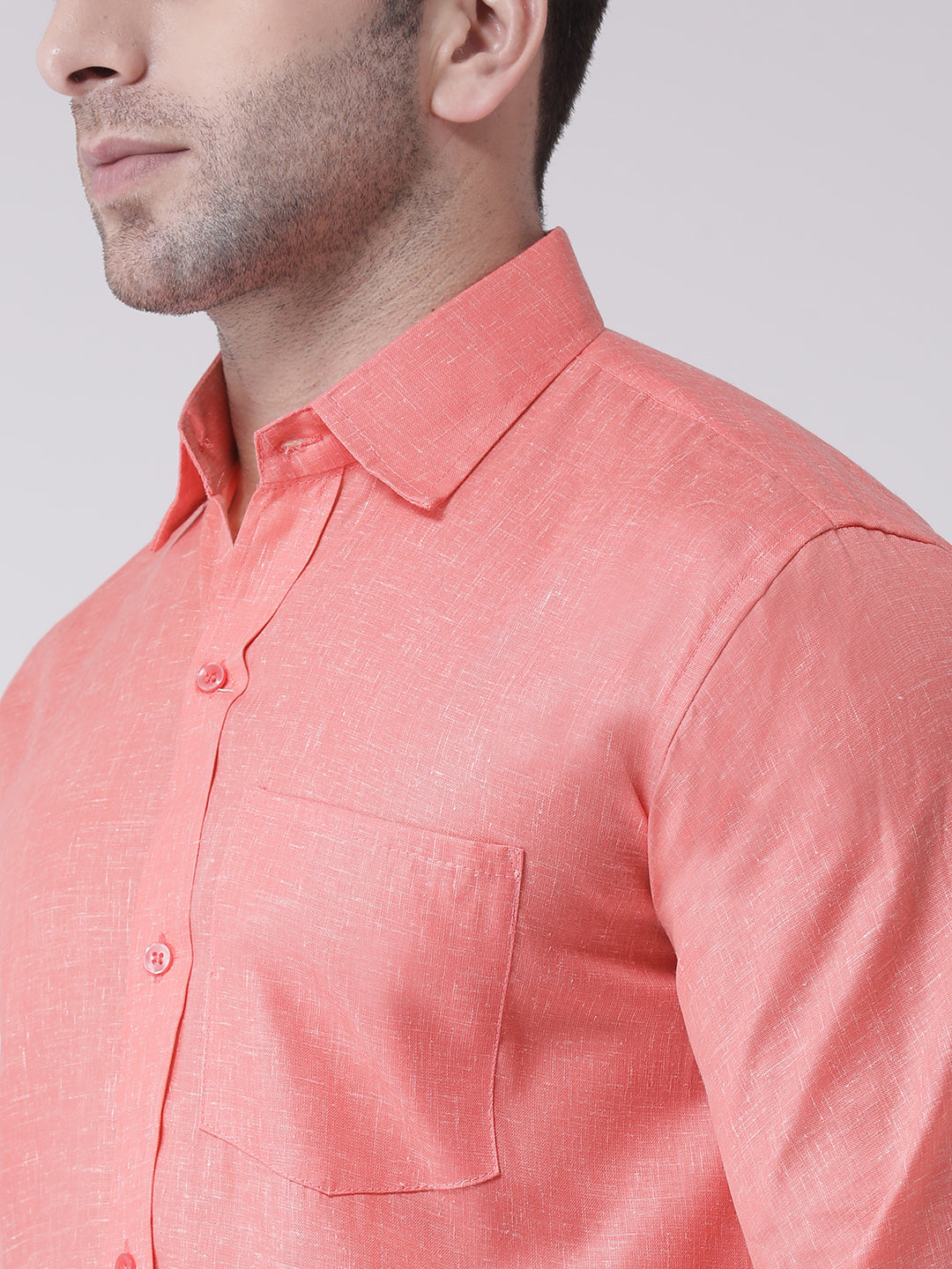 RIAG Orange Men's Full Sleeves Shirt - Distacart
