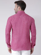 RIAG Purple Men's Full Sleeves Shirt - Distacart