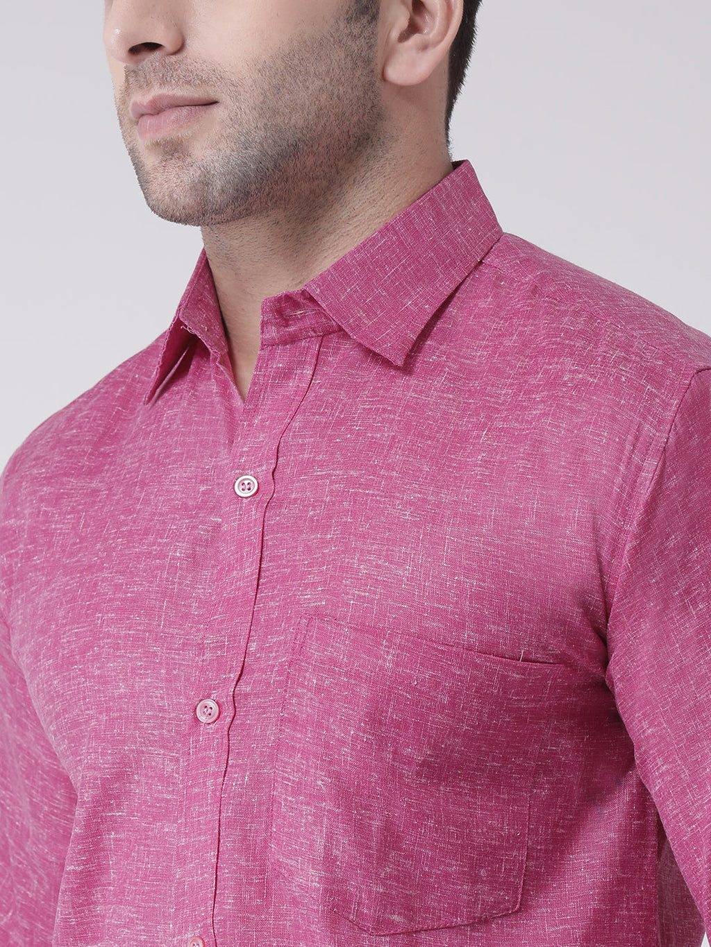 RIAG Purple Men's Full Sleeves Shirt - Distacart
