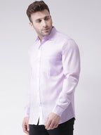 RIAG Purple Men's Full Sleeves Shirt - Distacart