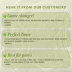 The Skin Diet Company Matcha Green Tea Toner Hydrates, Clarifies Pores, Alcohol-Free, For Oily Skin