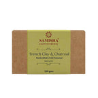 Samisha Organic French Green Clay & Charcoal Deep Cleansing Bath Bar