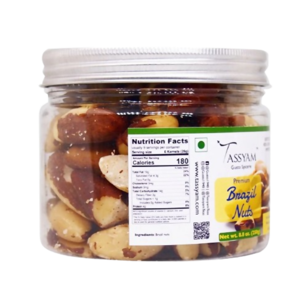 Tassyam Organics Exotic Brazil Nuts - Distacart