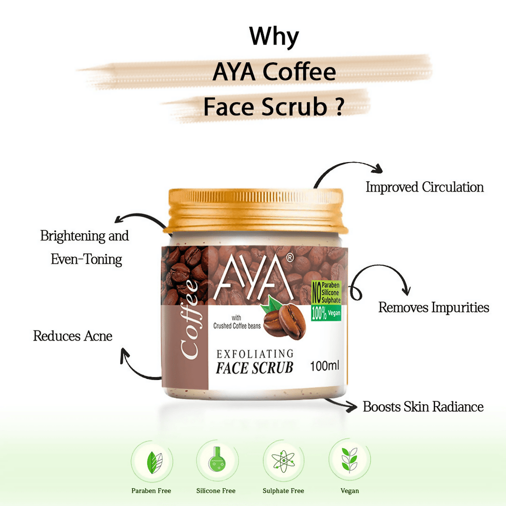 AYA Coffee Exfoliating Face Scrub