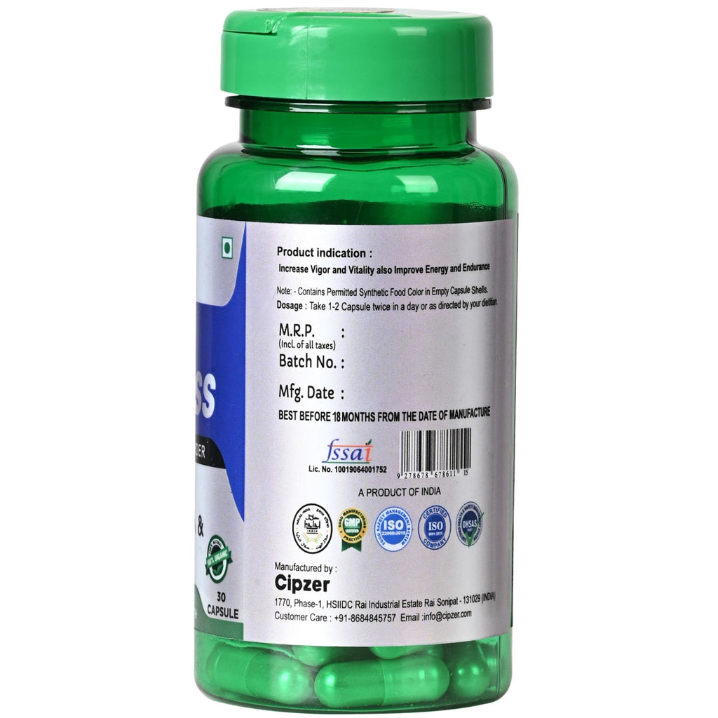 Cipzer Men Wellness Capsules - Distacart