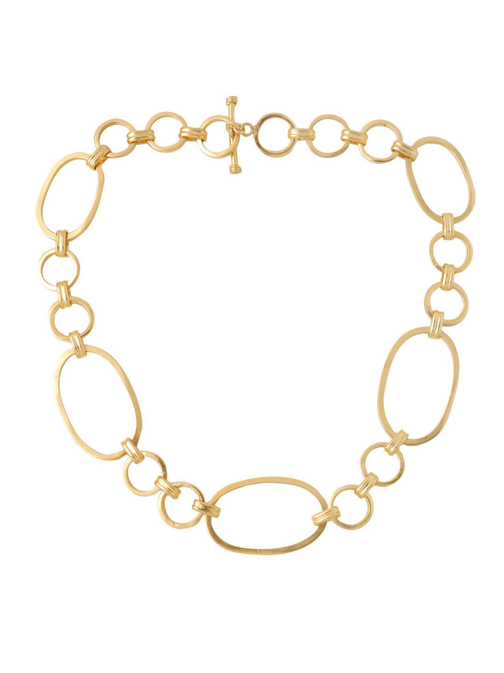 NVR Women Gold-Polished Statement Necklace