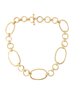 NVR Women Gold-Polished Statement Necklace