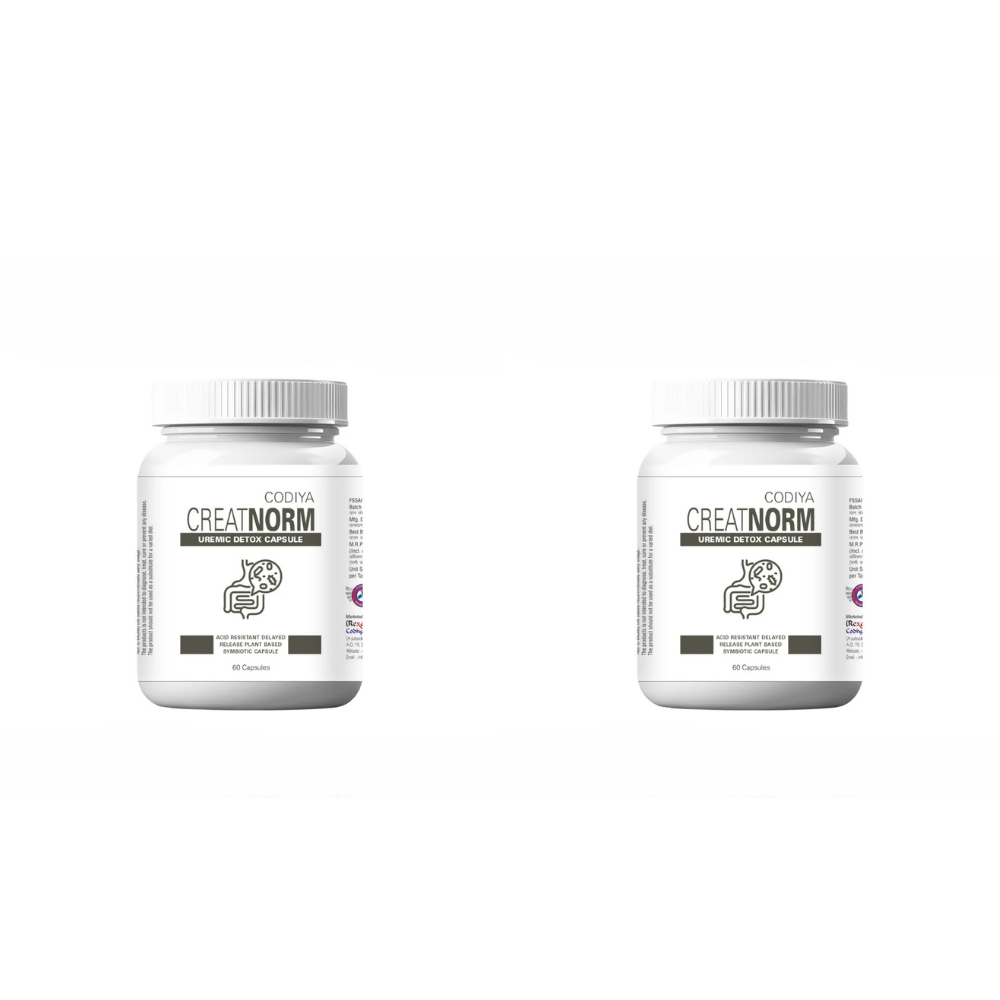 Uveda Naturals Creatnorm Capsules - 90 Billion Spores Probiotic & Prebiotic Formula - Distacart