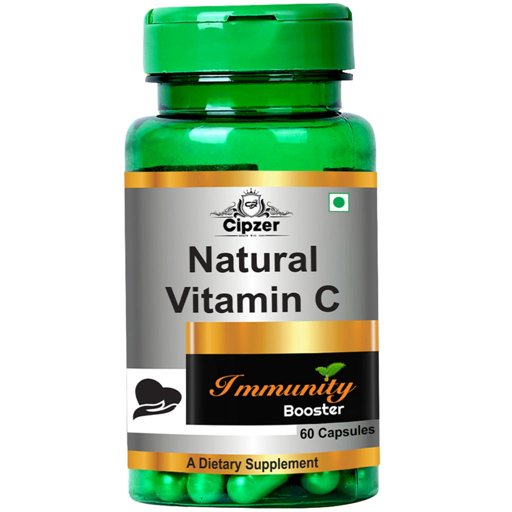 Cipzer Natural Vitamin C Capsules - Distacart