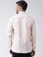 RIAG Peach Men's Chinese Collar Full Sleeves Shirt - Distacart
