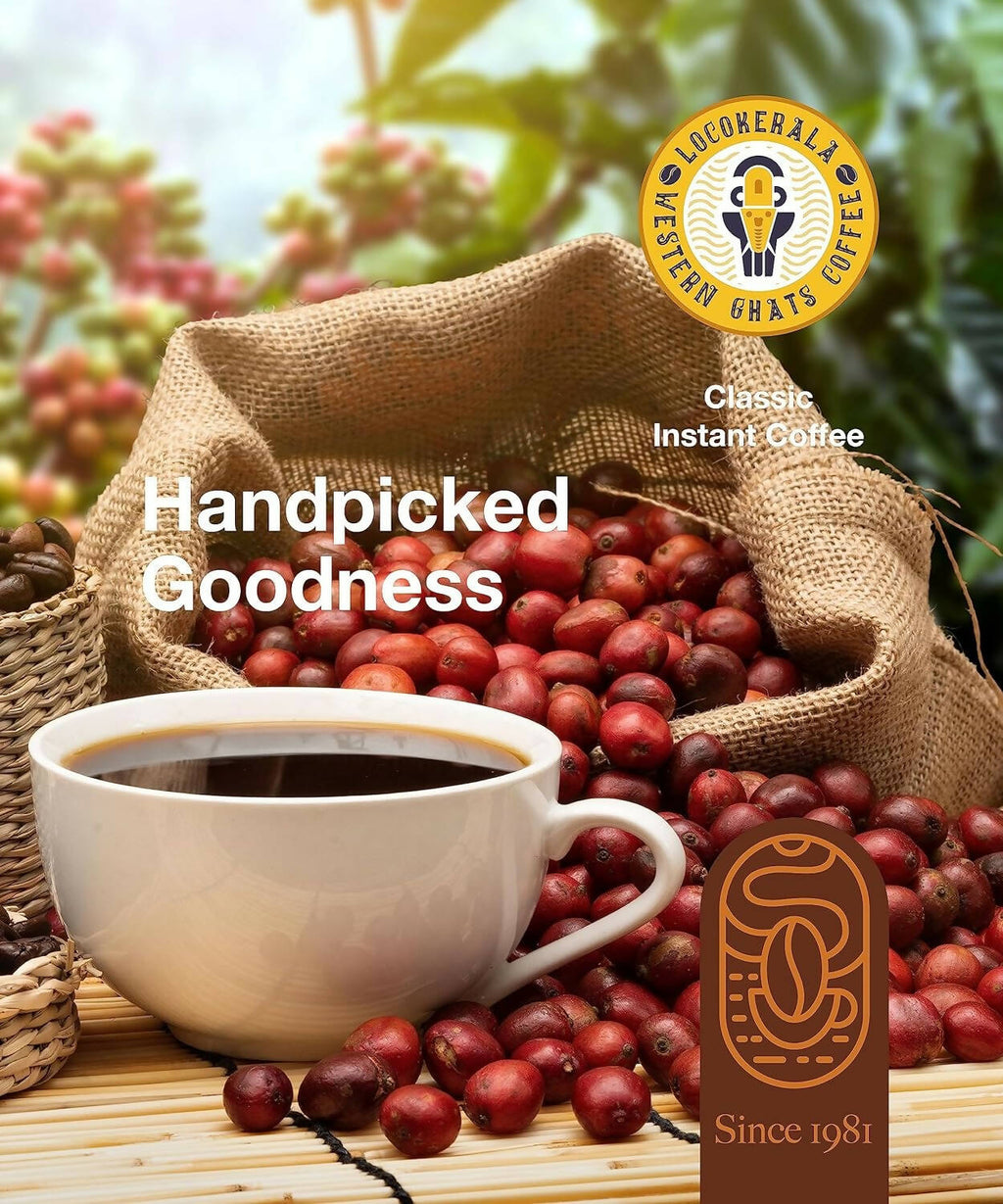 LocoKerala Western Ghats Classic Instant Coffee - Distacart