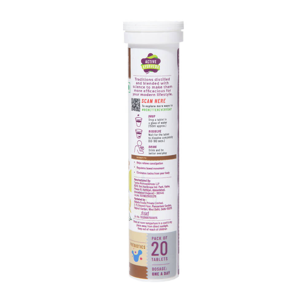 Panchamrit Triphala Effervescent Tablets-Lime Flavor - Distacart