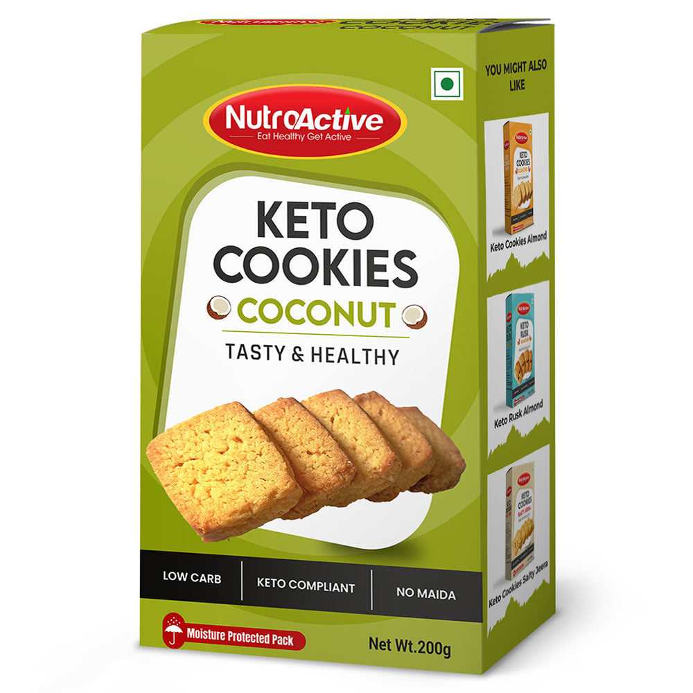NutroActive Coconut Keto Cookies
