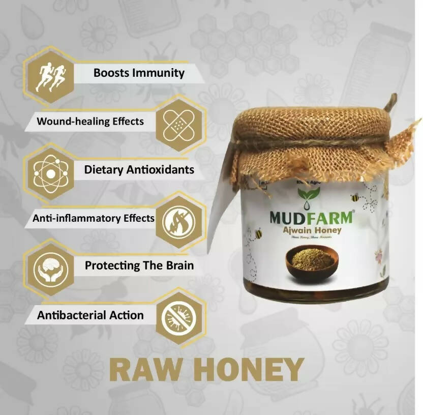 Mudfarm Ajwain Honey - Distacart