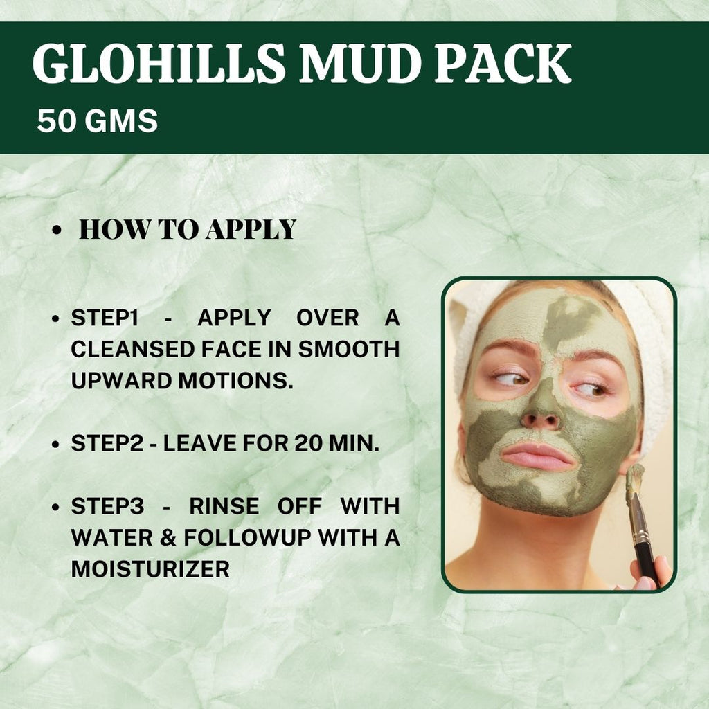 Herbal Hills Glohills Mud Pack - Distacart