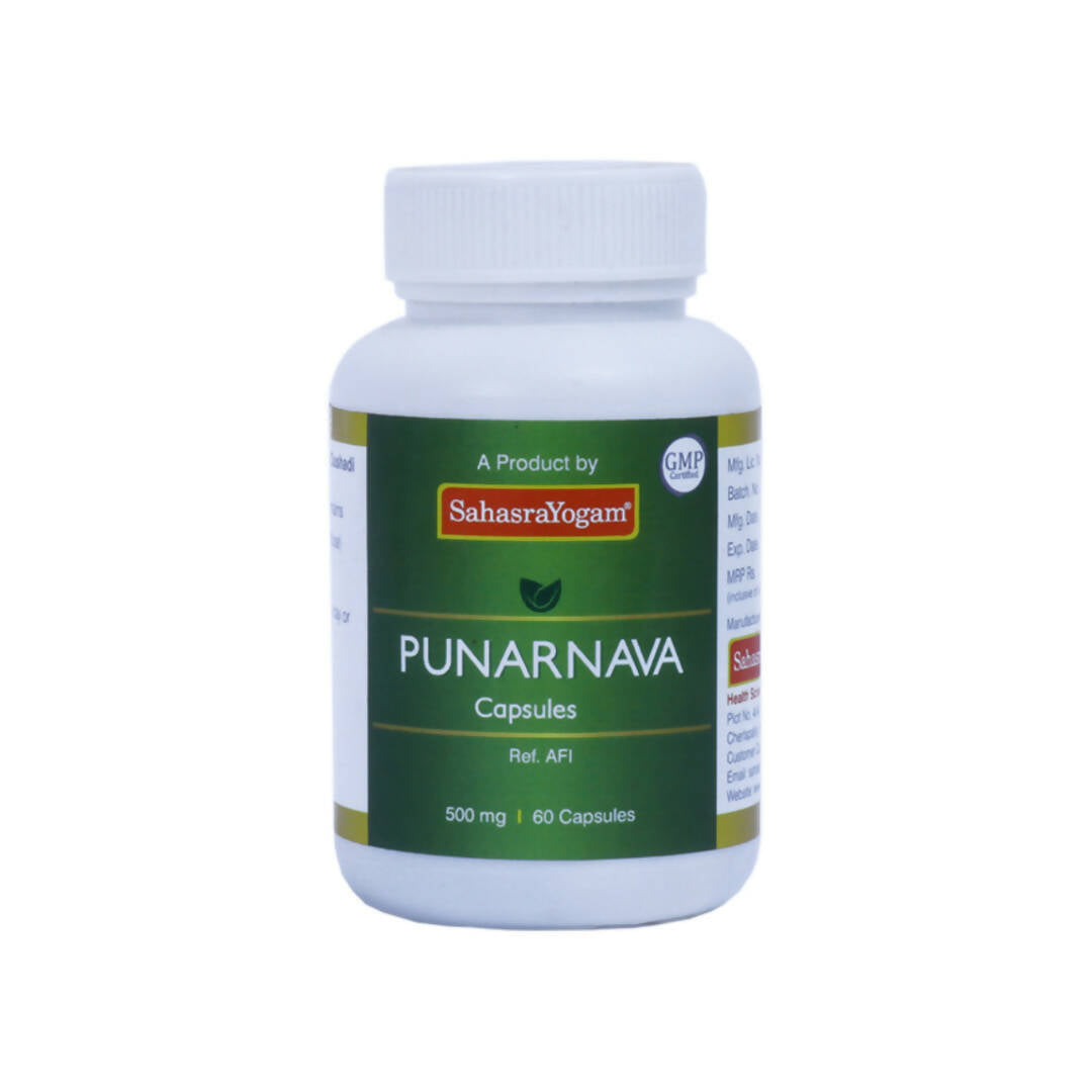 Sahasrayogam Punarnava Capsules - Distacart