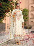 Anaita Beige Premium Embroidered Chiffon Salwar Suit - Distacart