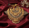 Jewel City Exquisite Antique Gold-Plated Temple Jewelry Set - Distacart