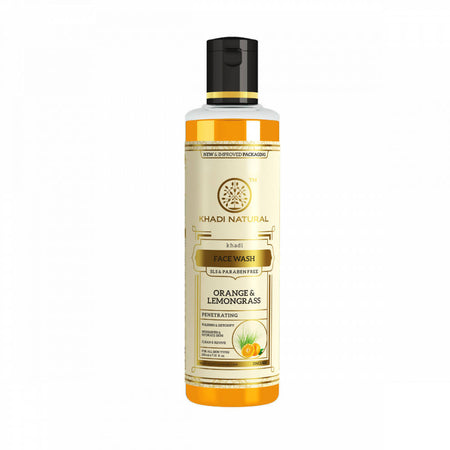Khadi Natural Orange & Lemongrass Face Wash