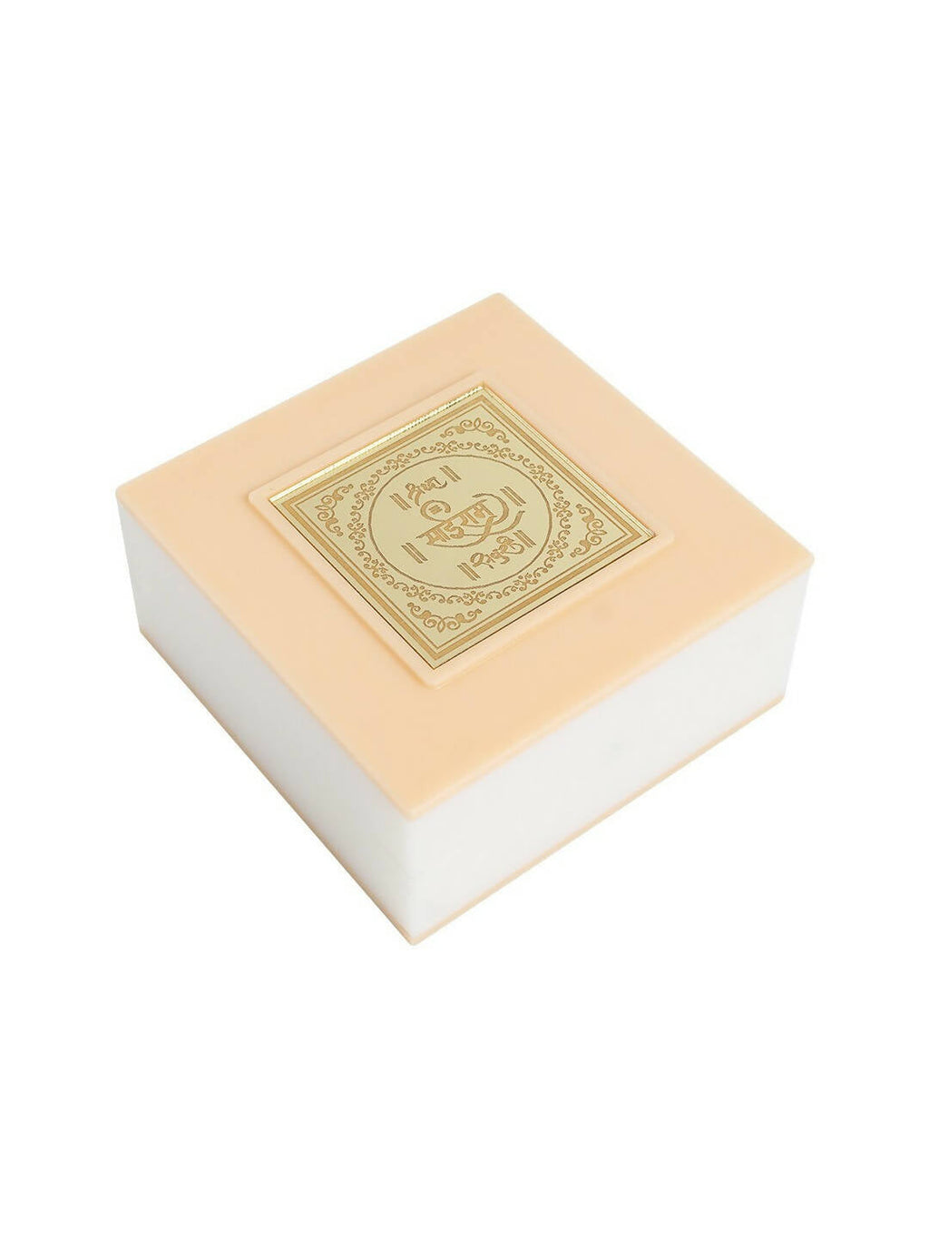Golden Peacock White 24 Ct Gold Polished White SaiBaba Wood Prayer Box