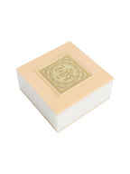 Golden Peacock White 24 Ct Gold Polished White SaiBaba Wood Prayer Box