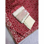Designer Semi Stitched Dress with Gota Work