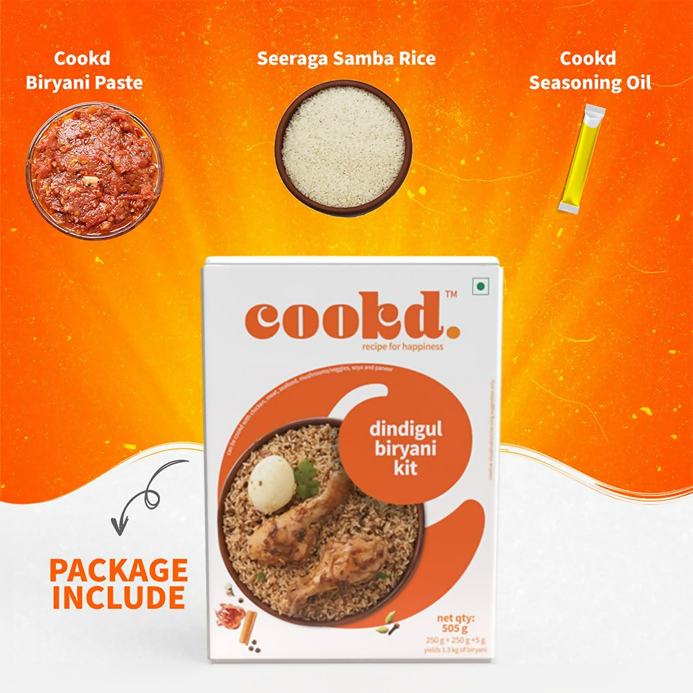 Cookd Dindigul Biryani Kit - Distacart