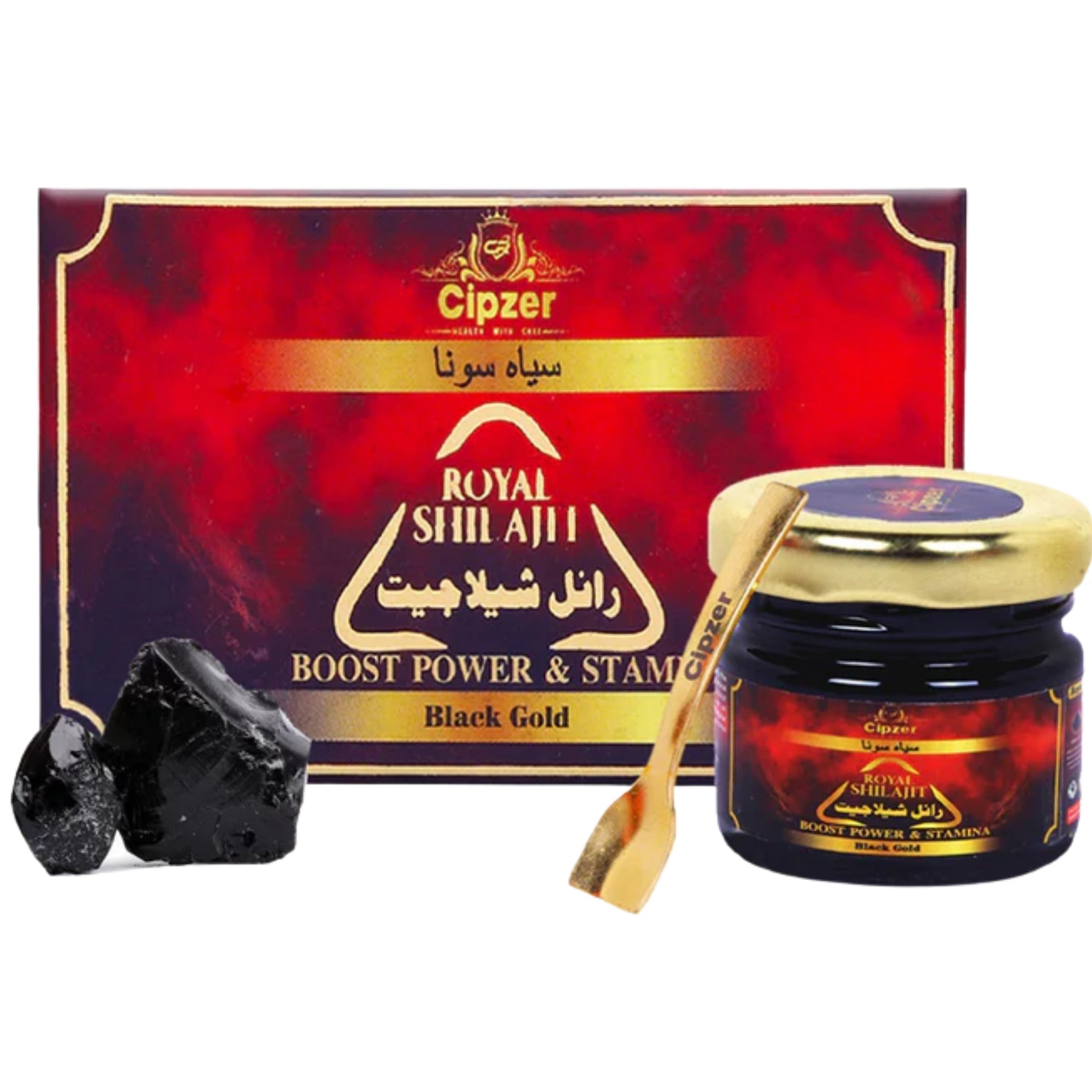 Cipzer Royal Black Gold SJ - Distacart